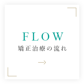 FLOW 矯正治療の流れ